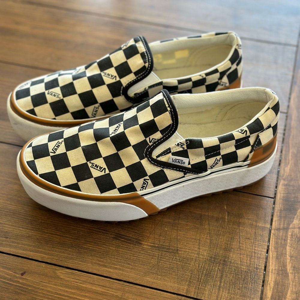 Vans Stacked Checker Platform